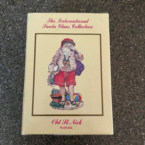 Vtg Old St. Nick Australia figurine w/ box - Picture 5 of 6